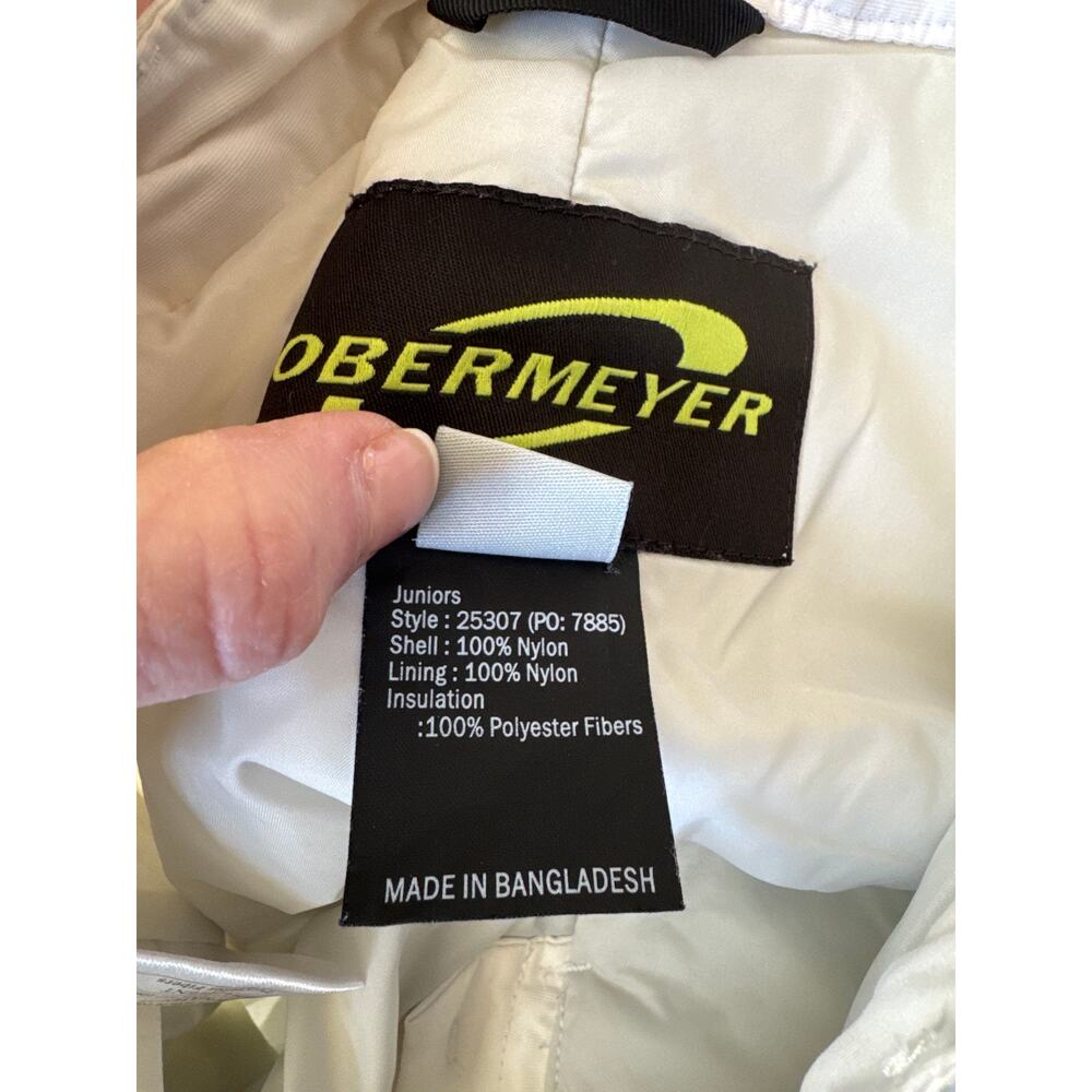Obermeyer Hydro Block white youth ski snowboard pants youth 12 years - Picture 14 of 14